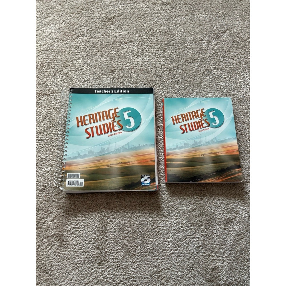 BJU Heritage‎ Studies Gr 5 Teacher's Edition w/ CD, Student Book